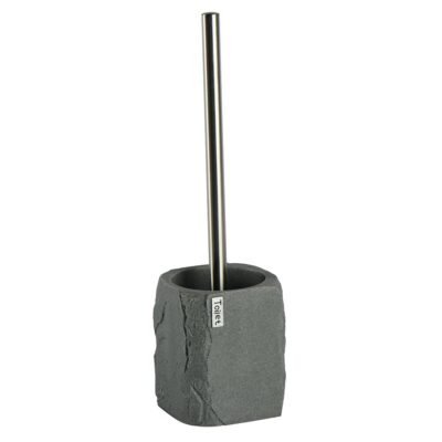 Balai WC façon pierre anthracite