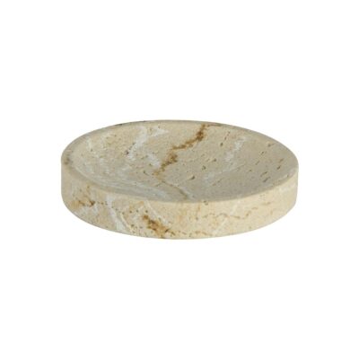 Porte-savon façon marbre rose