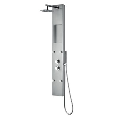 Colonne de douche acier inox